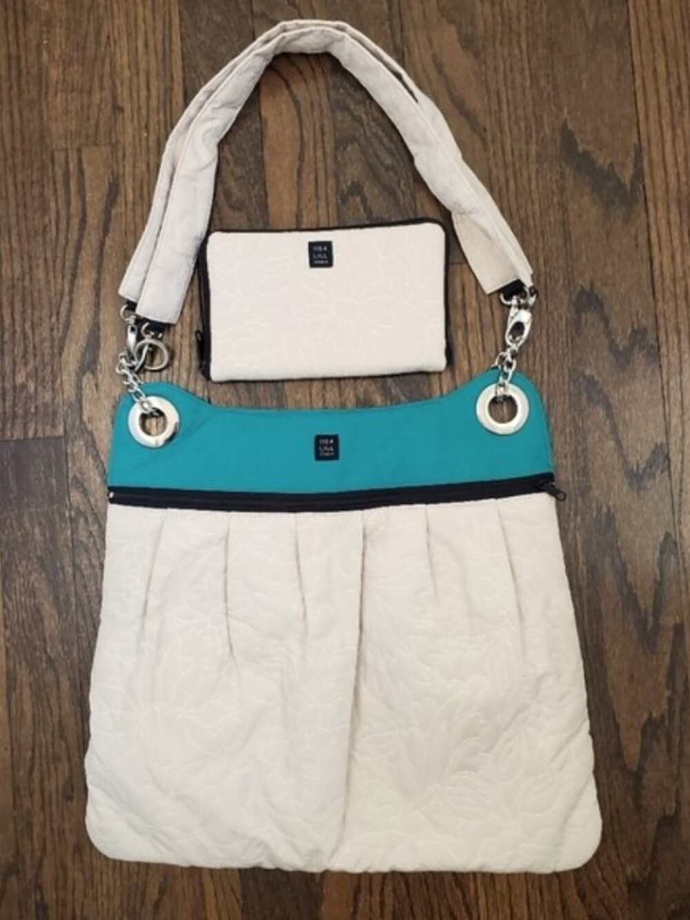 NWT, 1154 LILL STUDIO Custom Made Bag + Wallet